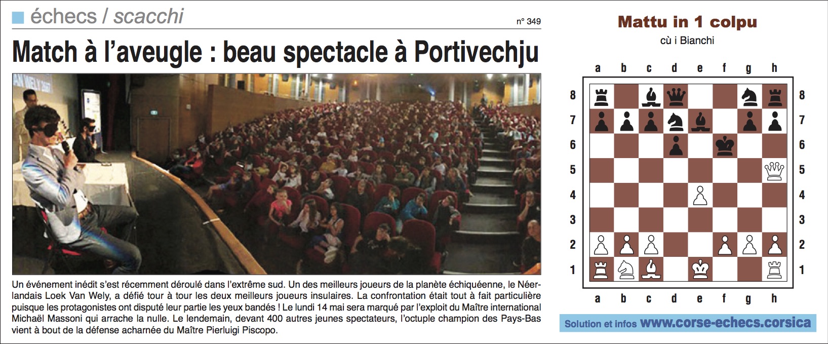 Corse-Matin du 20 mai 2018