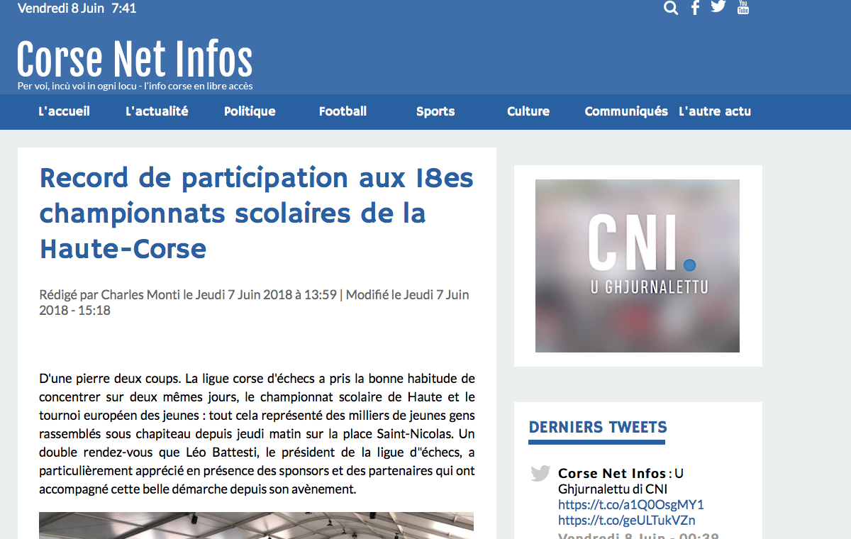 Sur Corse Net Infos