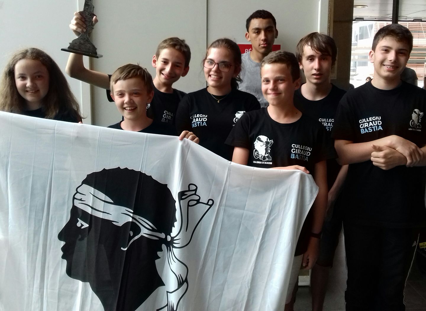 Les vice-champions de France des Collèges