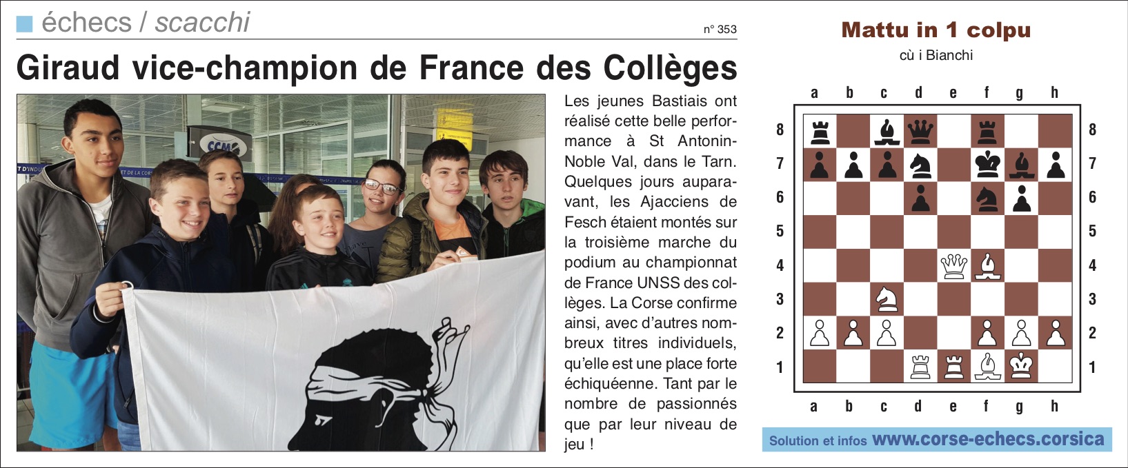 Corse-Matin du 17 juin 2018