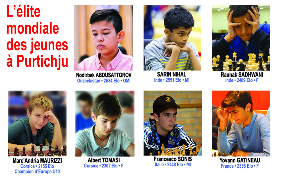 Les grands espoirs mondiaux au rendez-vous du 5e Open International de Purtichju Les grands espoirs mondiaux au rendez-vous du 5e Open International de Purtichju