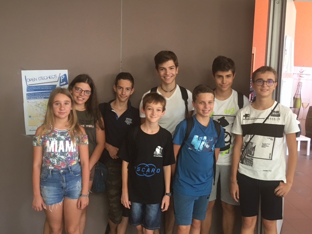 7 jeunes Corses au 33e Open International d'Avoine