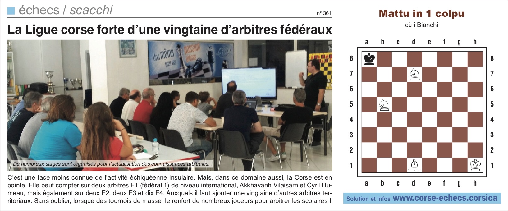 Corse-Matin du 12 août 2018