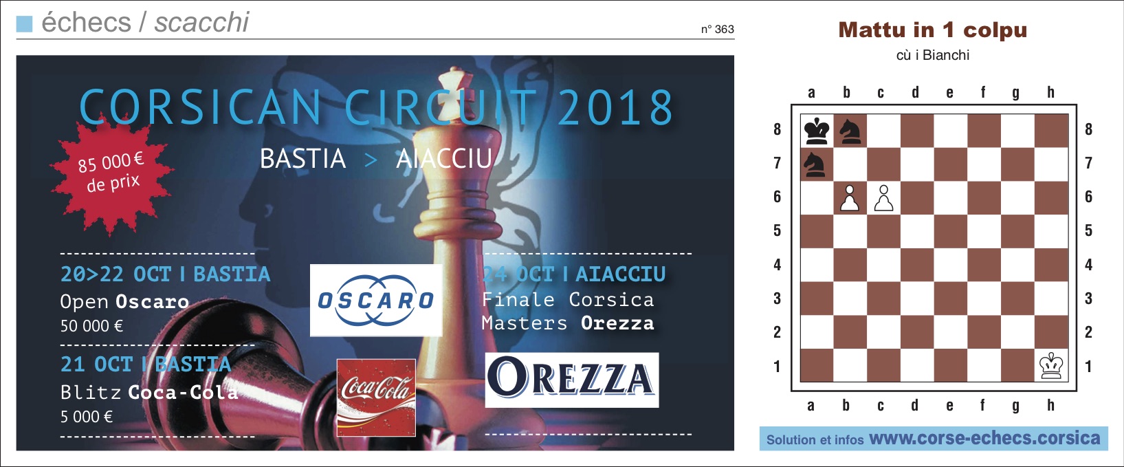 Corse-Matin du 26 août 2018