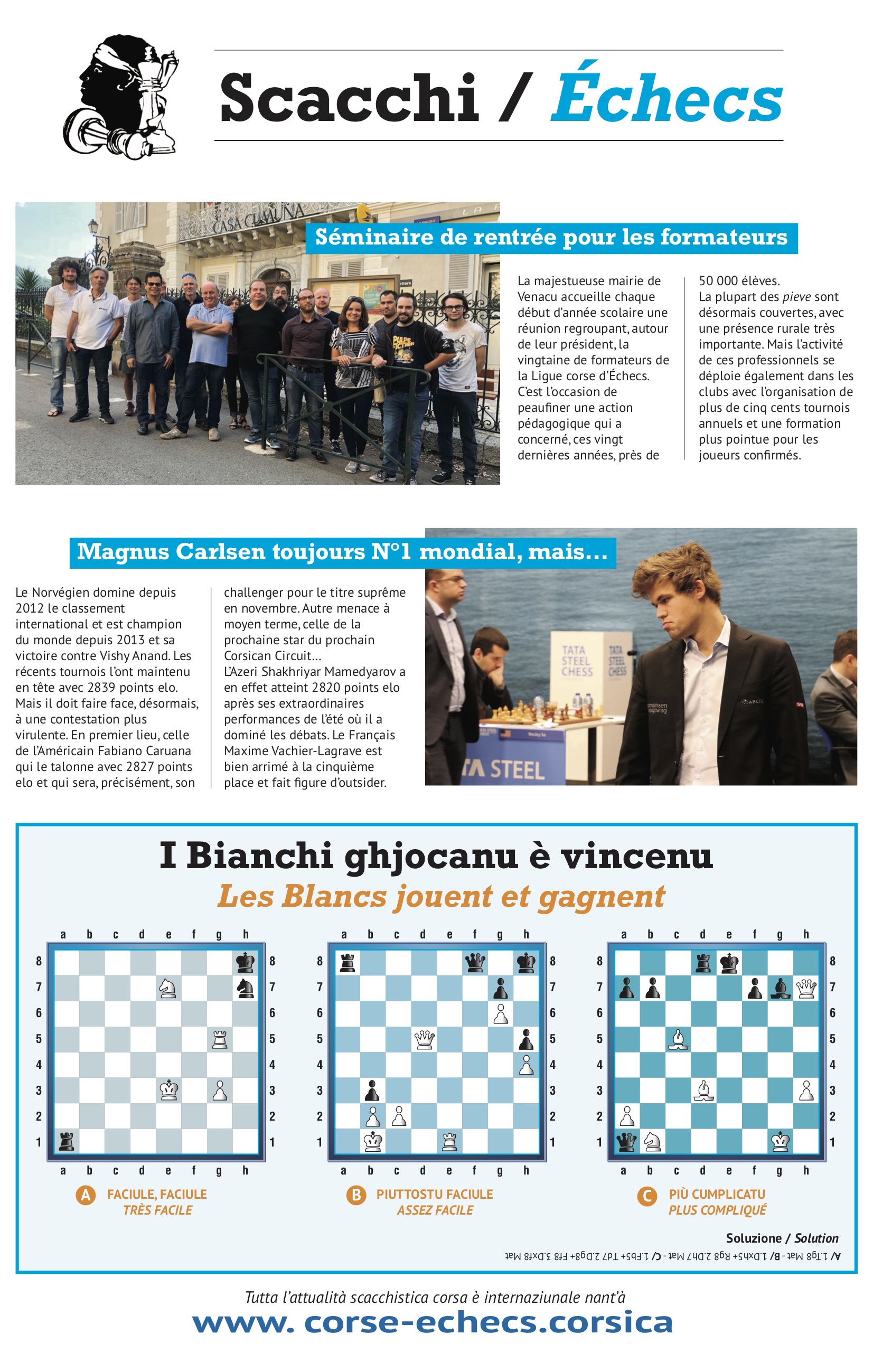 Settimana di u 7 di settembre 2018