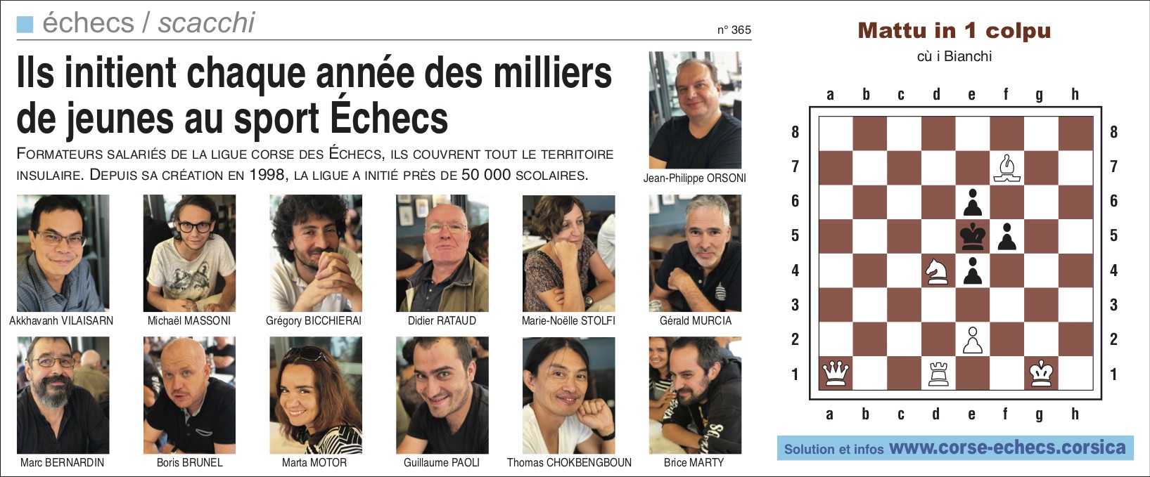 Corse-Matin du 9 septembre 2018