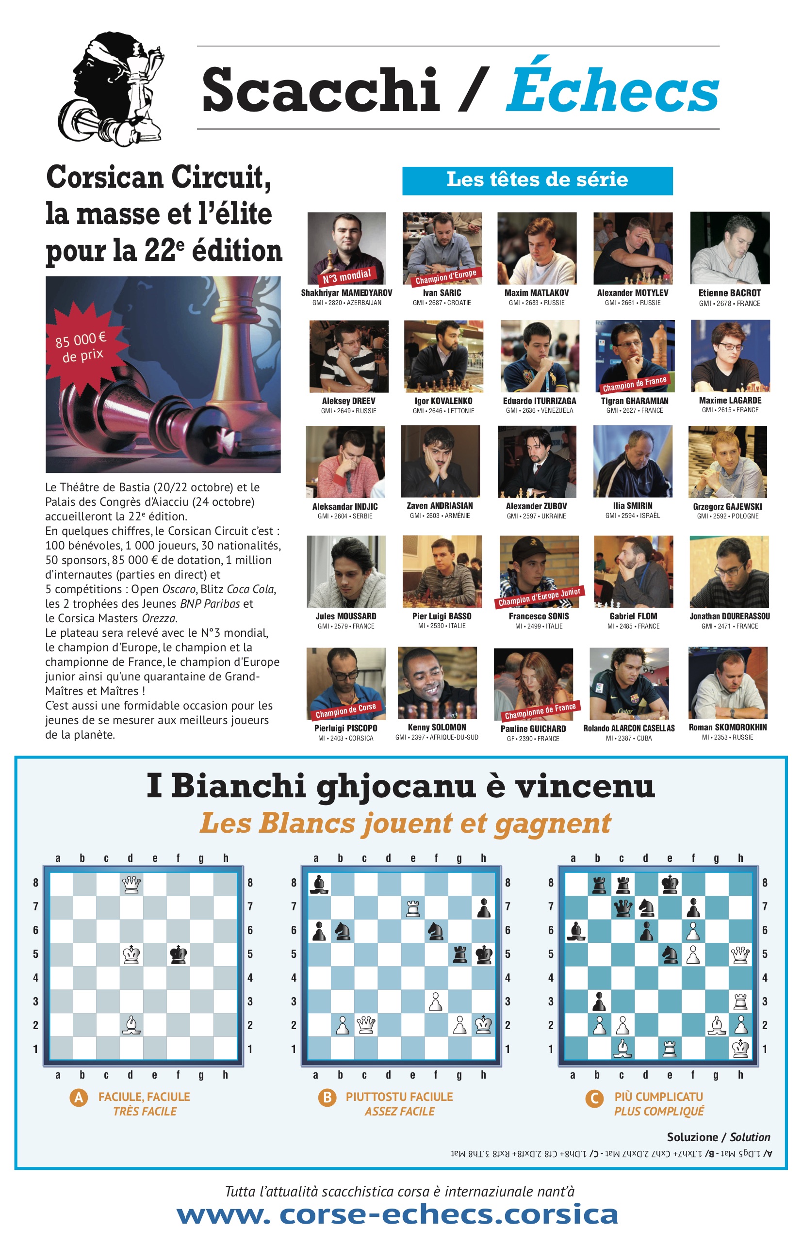 Settimana di u 12 d'ottobre 2018