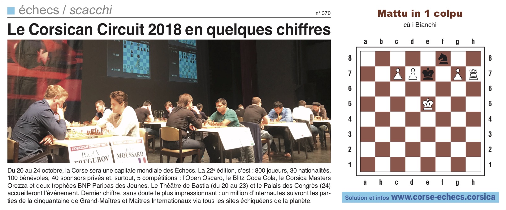 Corse-Matin du 14 octobre 2018