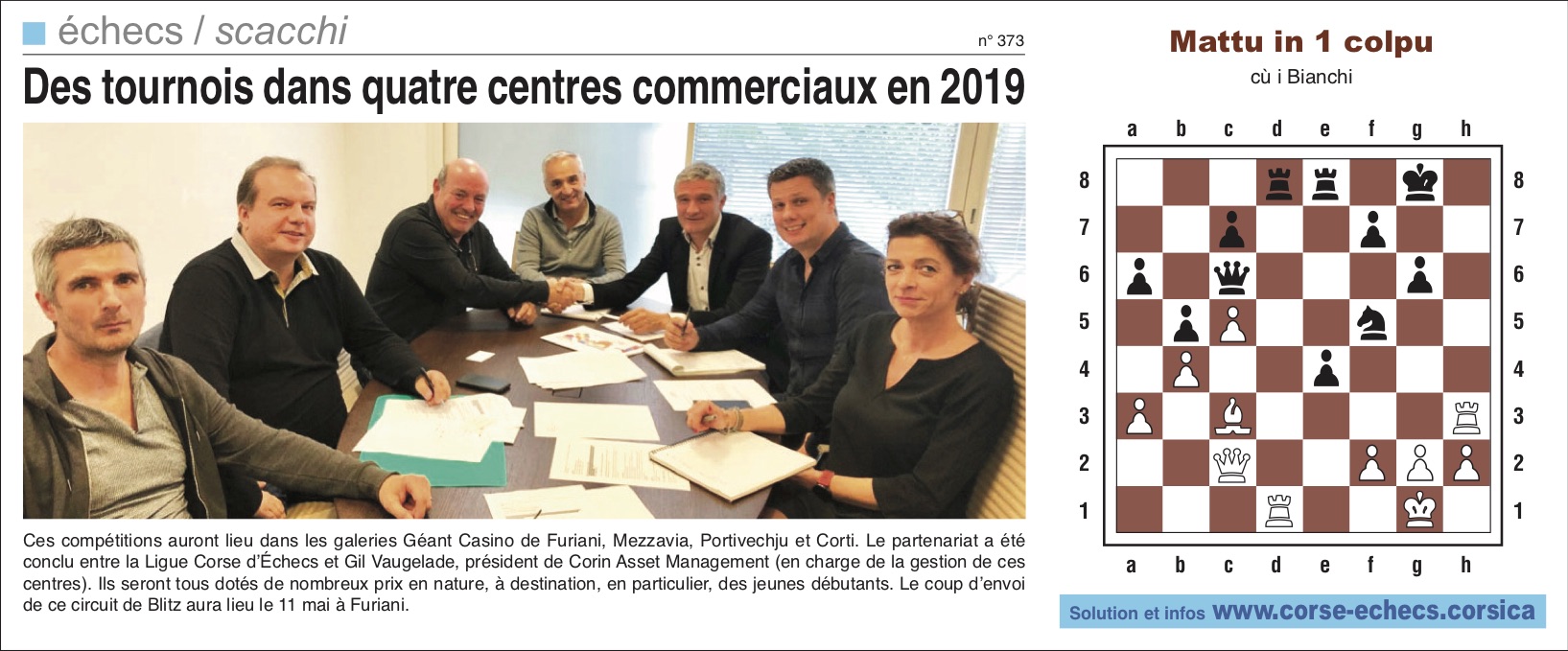 Corse-Matin du 4 novembre 2018