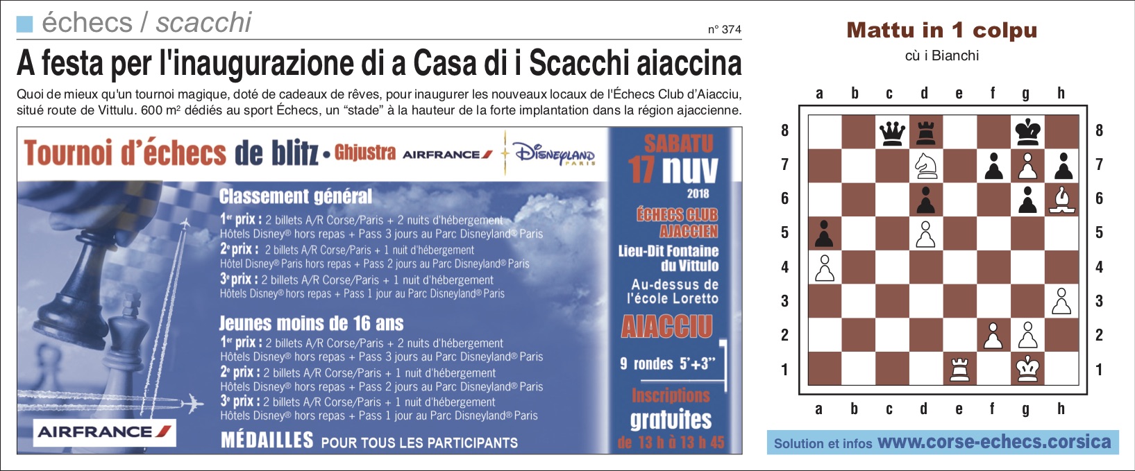 Corse-Matin du 11 novembre 2018