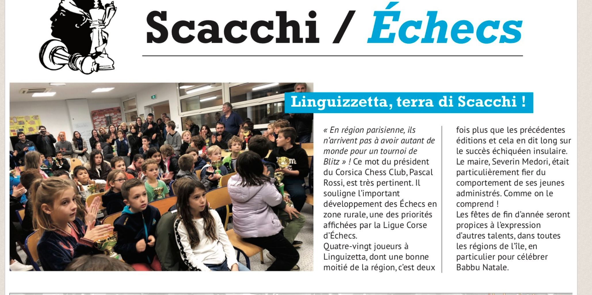 Settimana di u 30 di nuvembre 2018