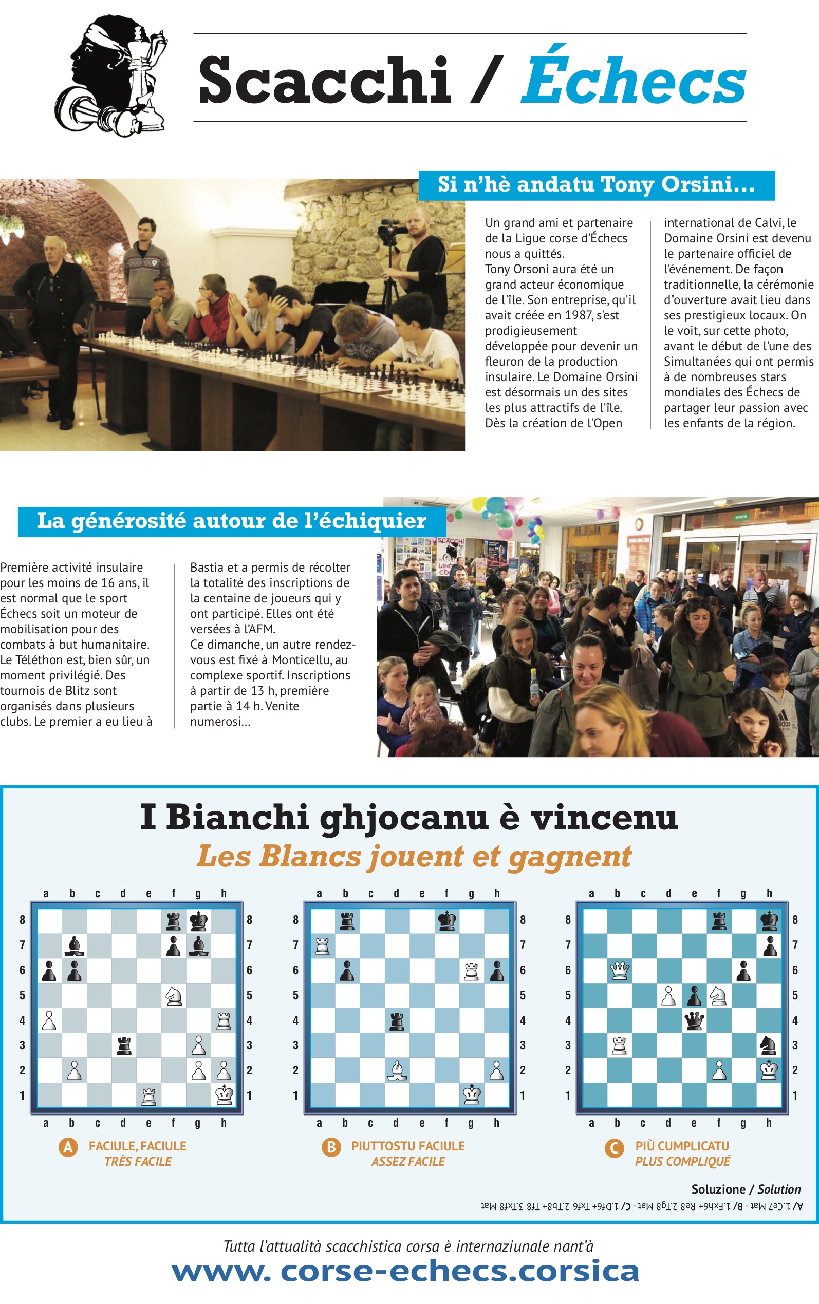 Settimana di u 14 di dicembre 2018
