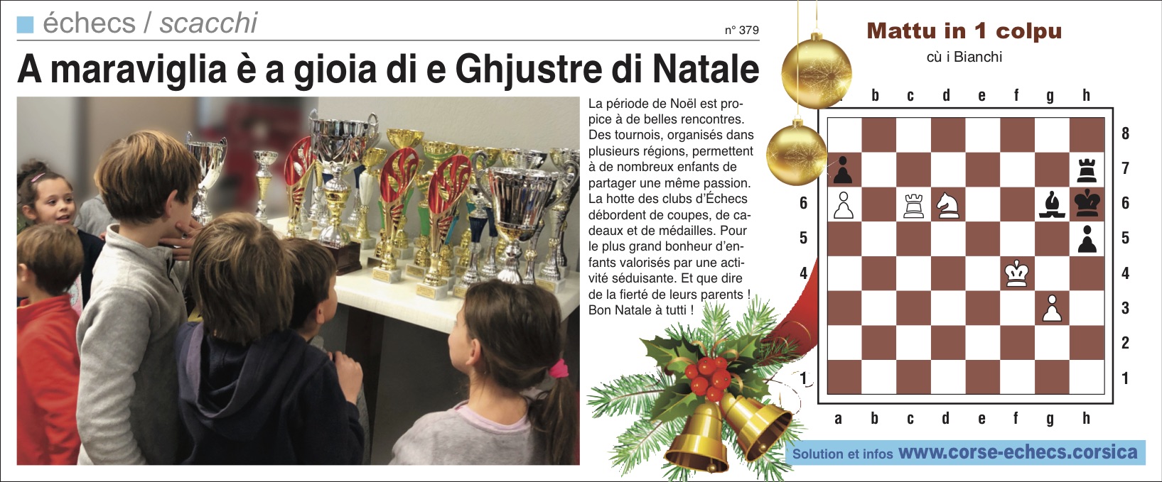 Corse-Matin du 16 décembre 2018