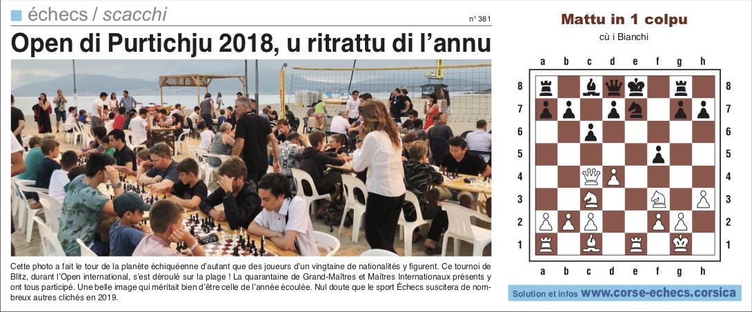 Corse-Matin du 30 décembre 2018