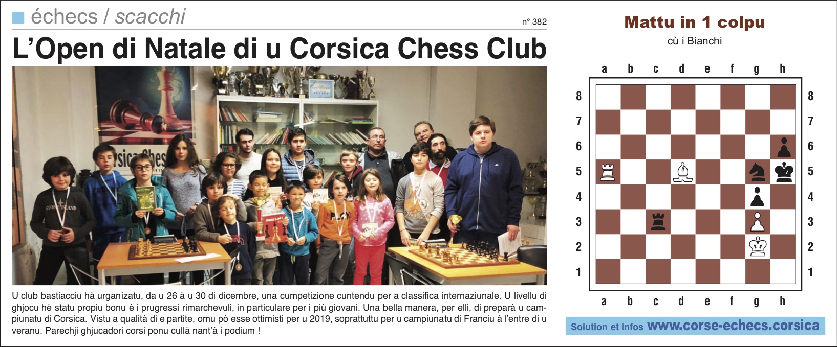 Corse-Matin du 06 janvier 2019