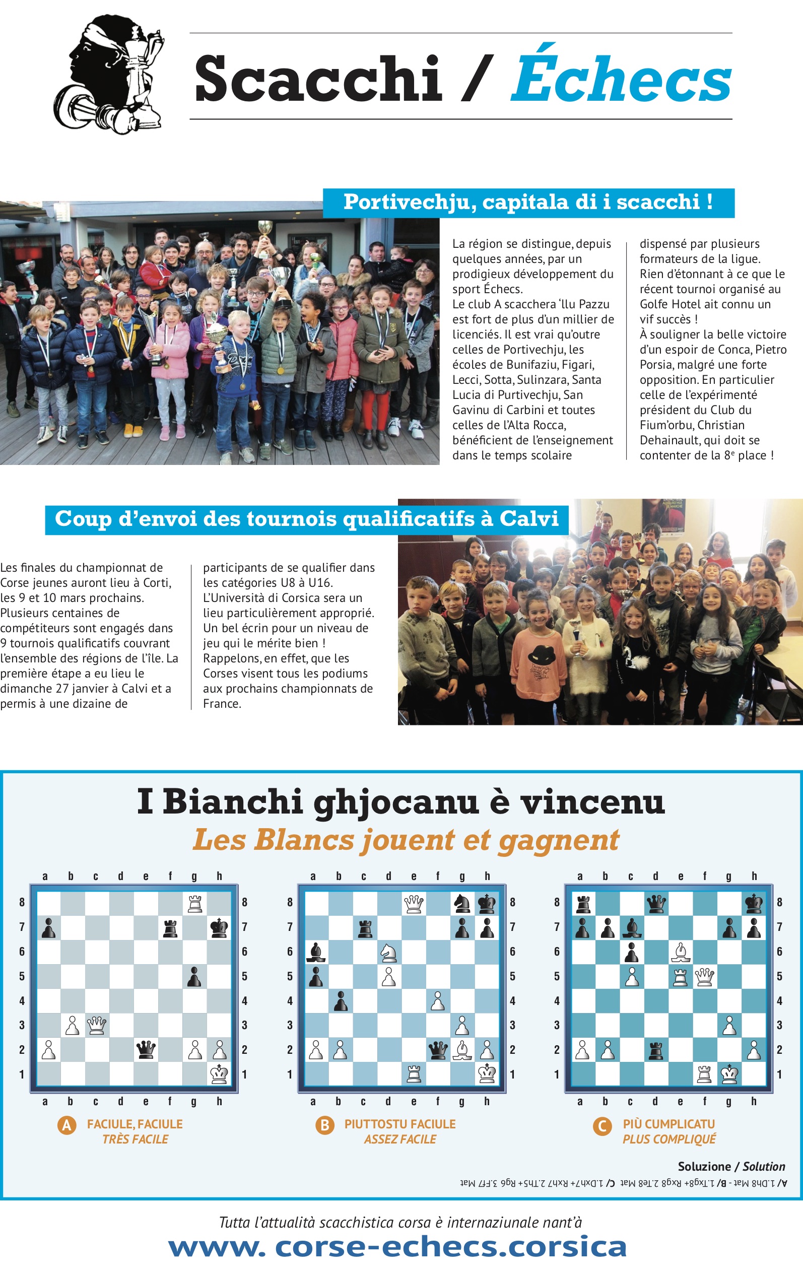 Settimana di u 1 di ferraghju 2019