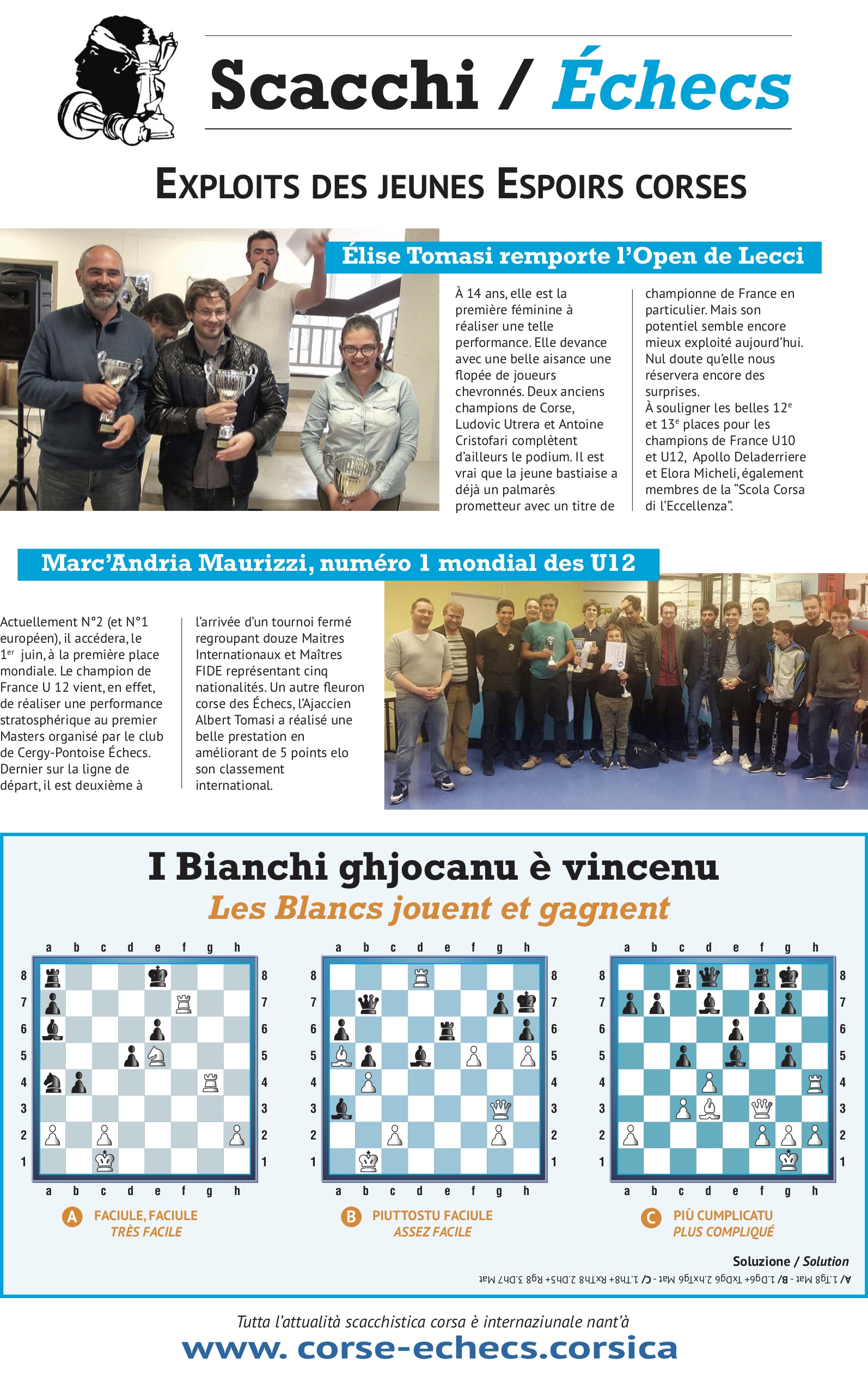 Settimana di u 10 di maghju 2019