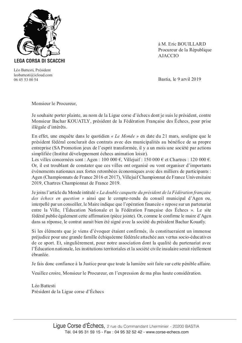 L’étau se resserre sur Bachar Kouatly...