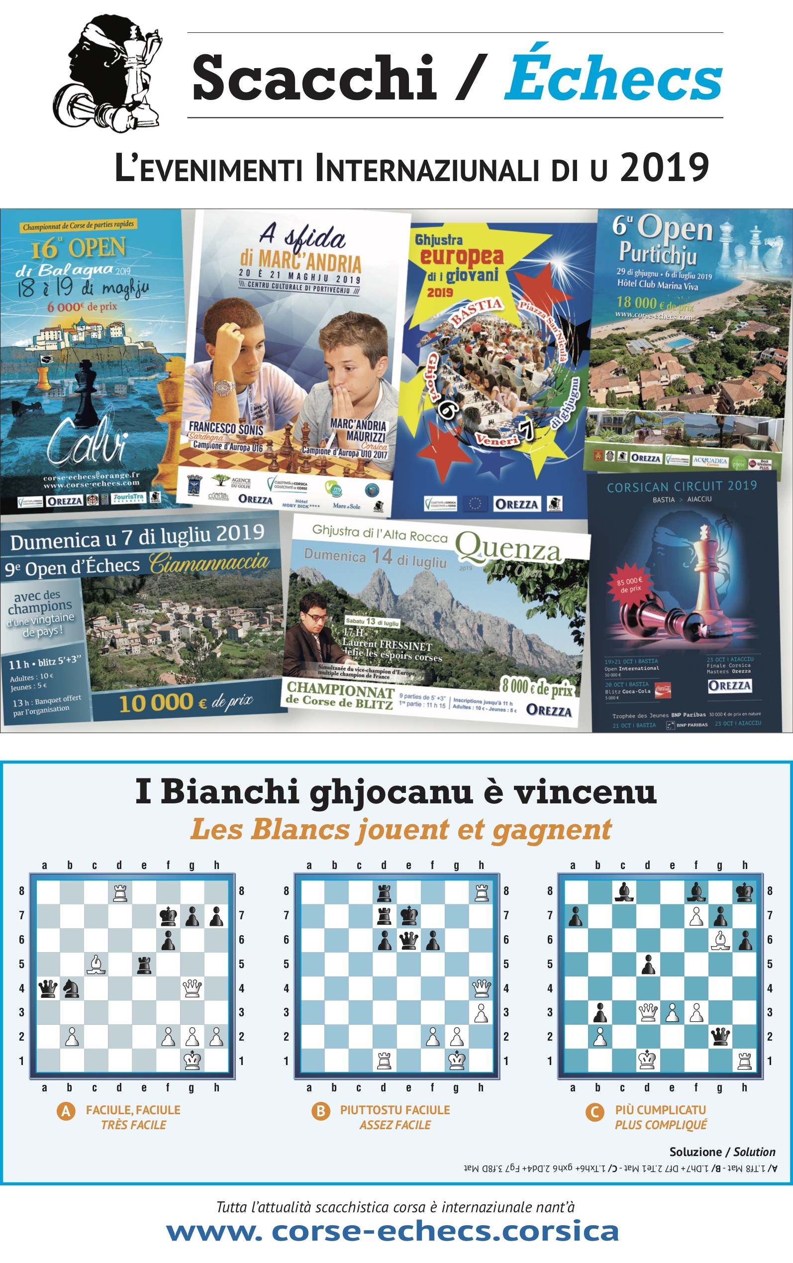 Settimana di u 17 di maghju  2019