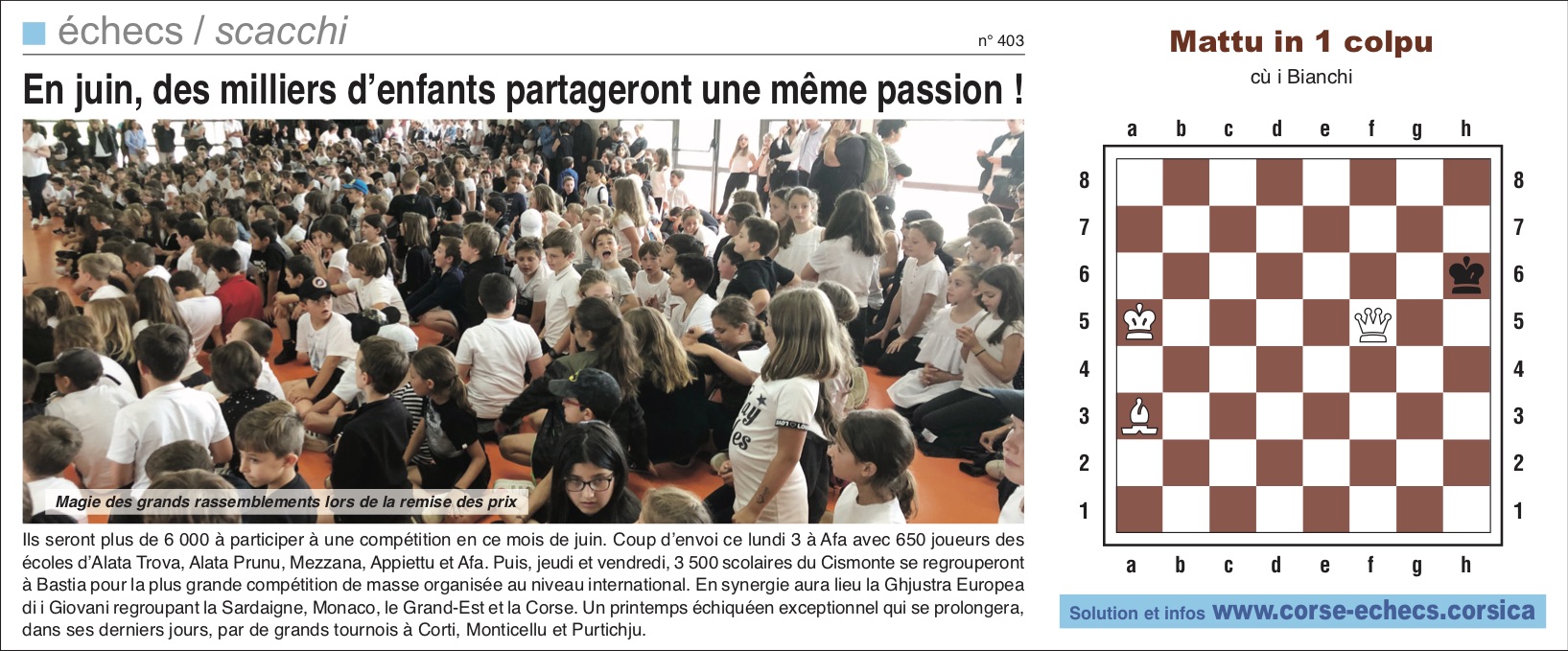 Corse-Matin du 2 juin 2019