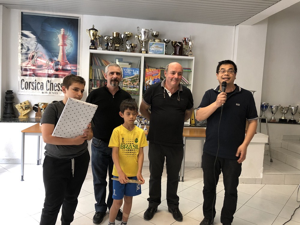 Le Corsica Chess Club fête ses champions !