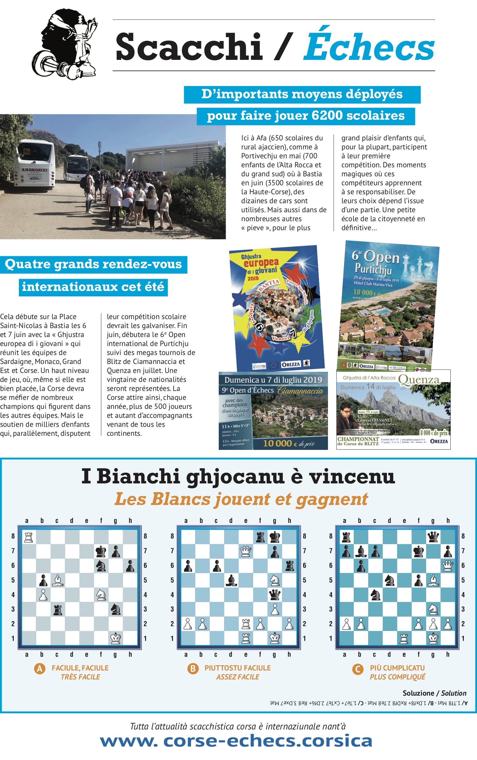 Settimana di u 7 di ghjugnu 2019