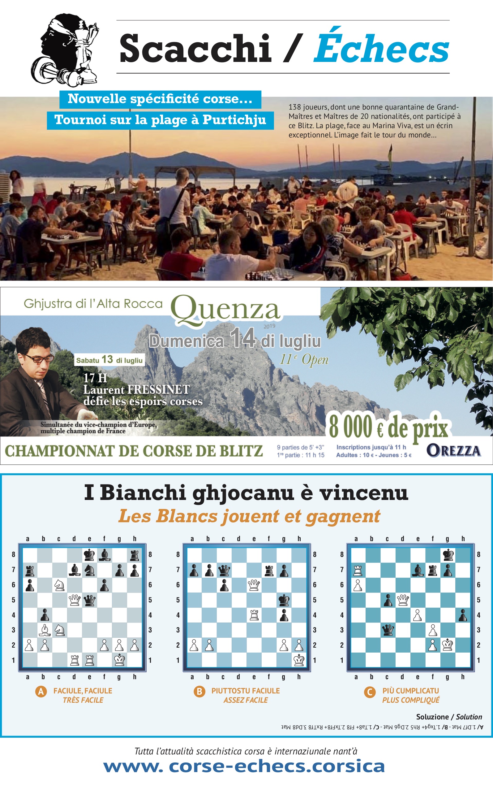 Settimana di u 5 di lugliu 2019