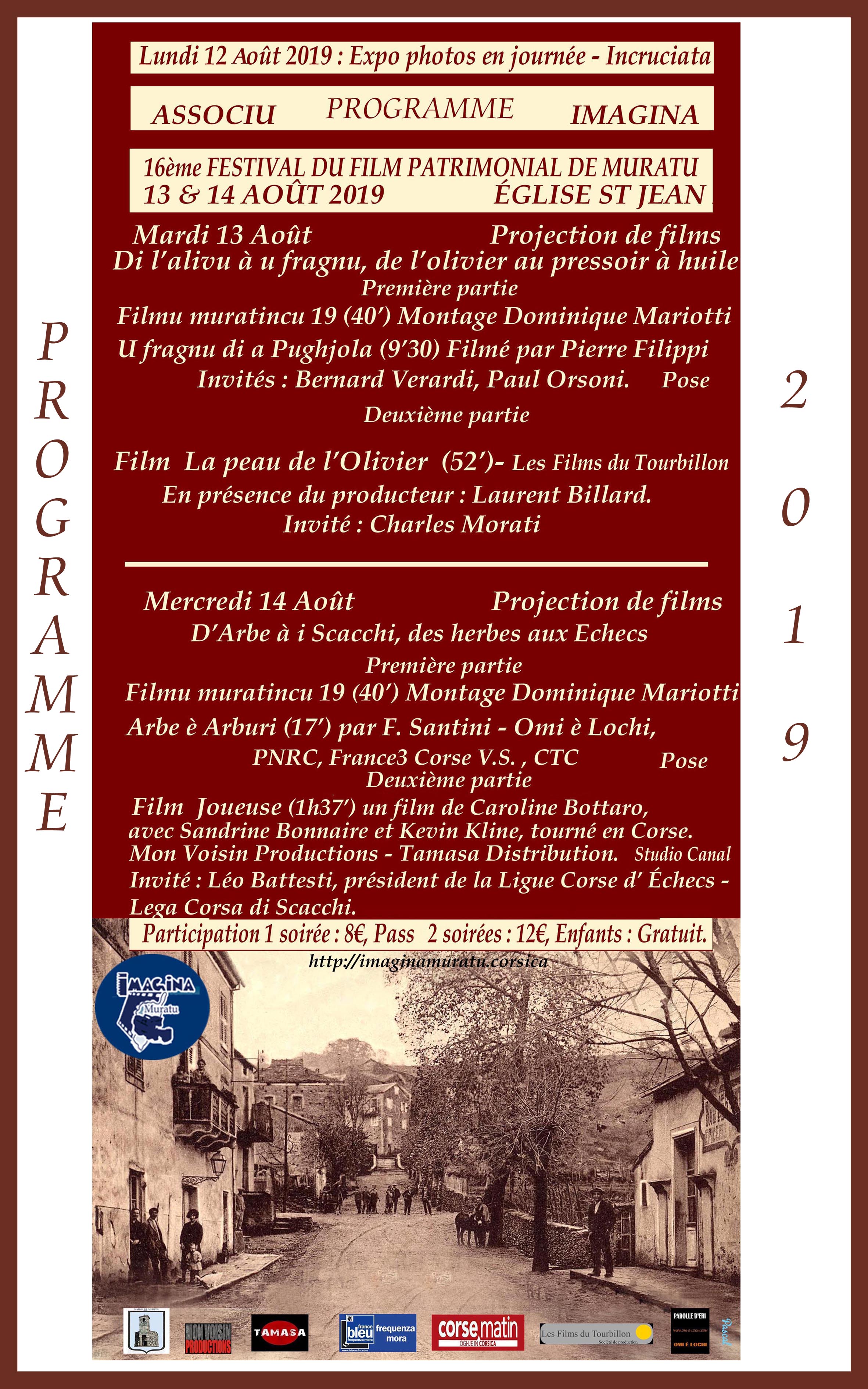 Le film "Joueuse" diffusé au festival du Film Patrimonial de Muratu le mercredi 14 août à 21h