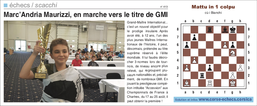 Corse-Matin du 11 août 2019