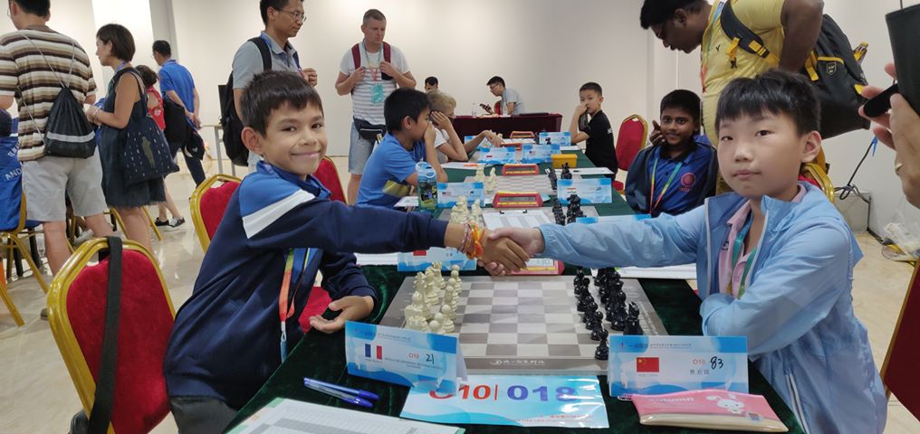 Le Bastiais Apollo Deladerriere aux championnats du monde en Chine