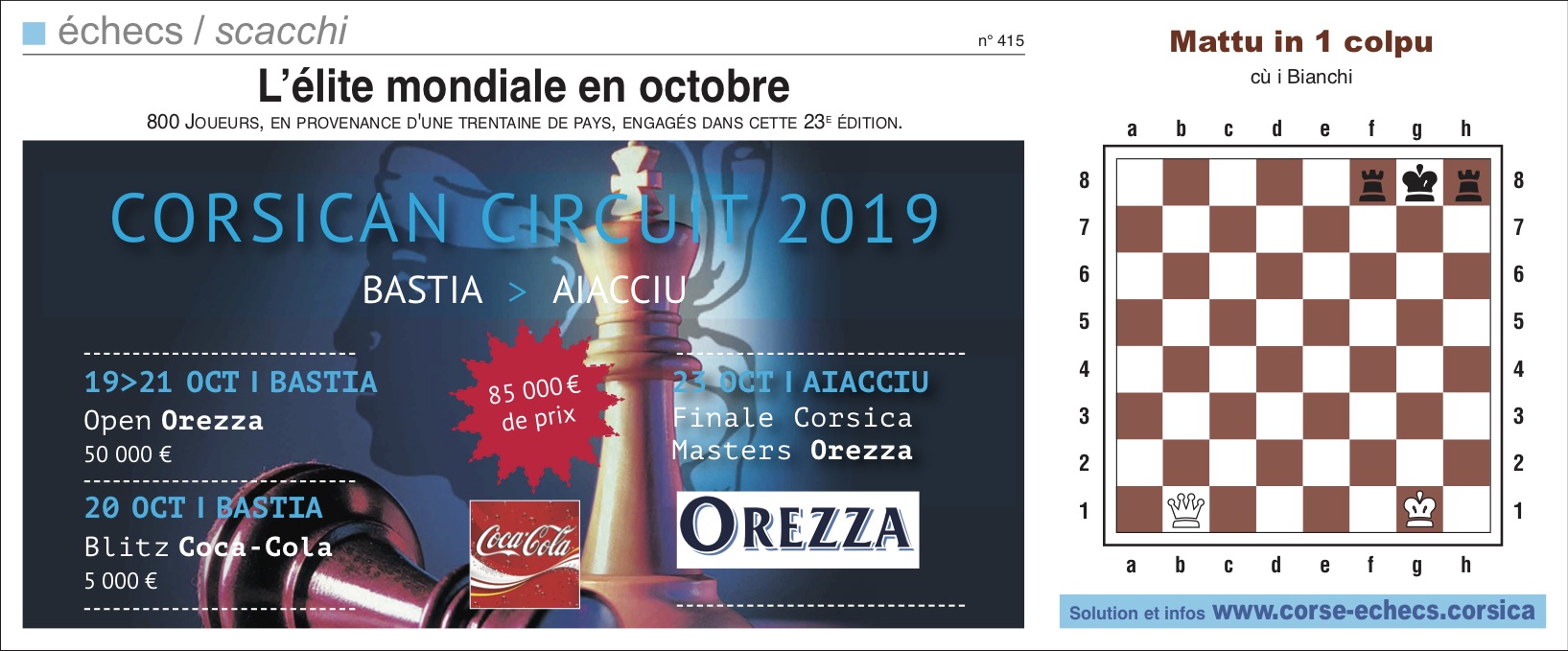 Corse-Matin du 8 septembre 2019