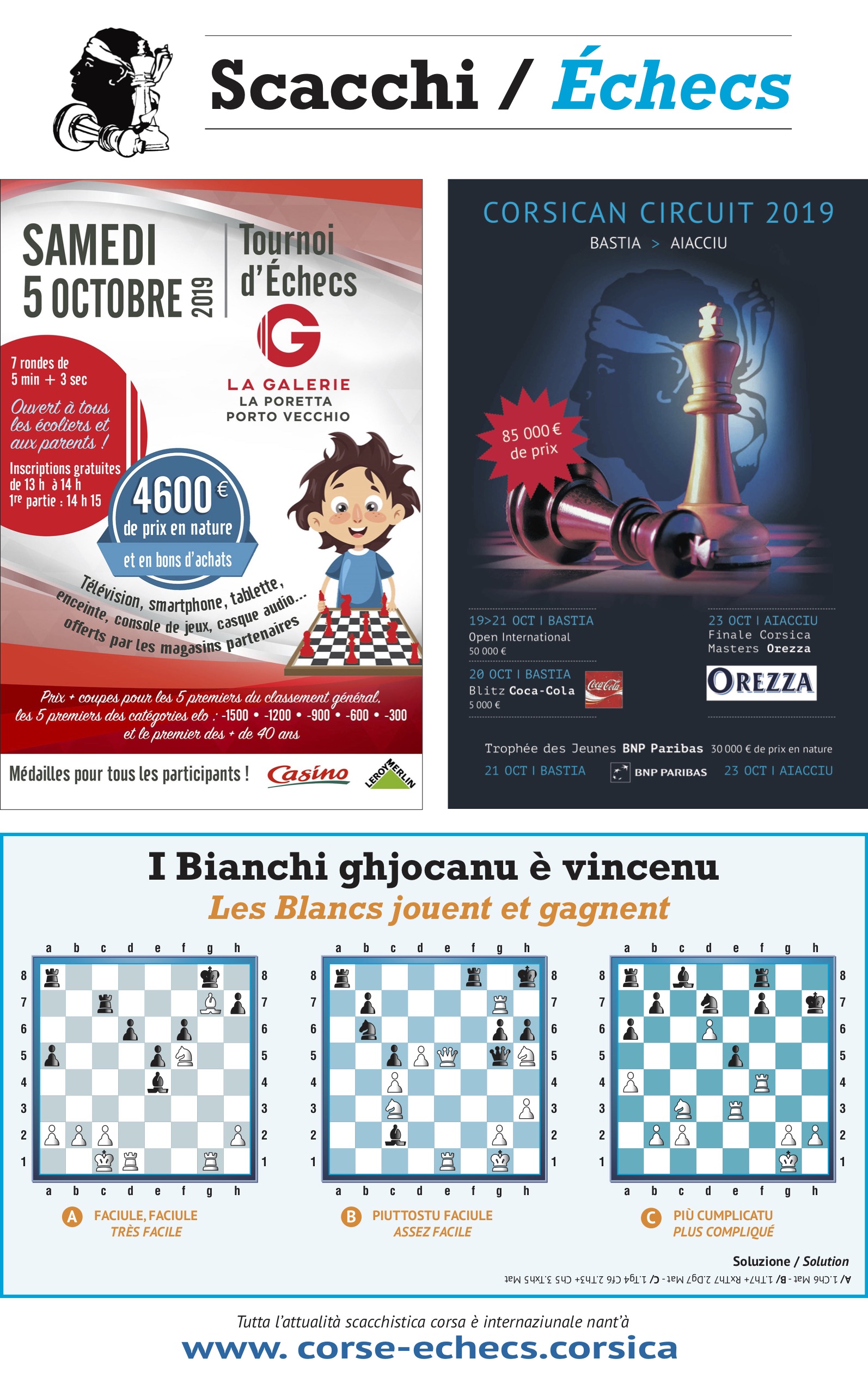 Settimana di u 27 di settembre 2019
