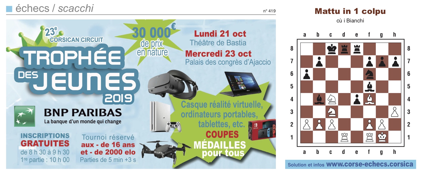 Corse-Matin du 6 octobre 2019