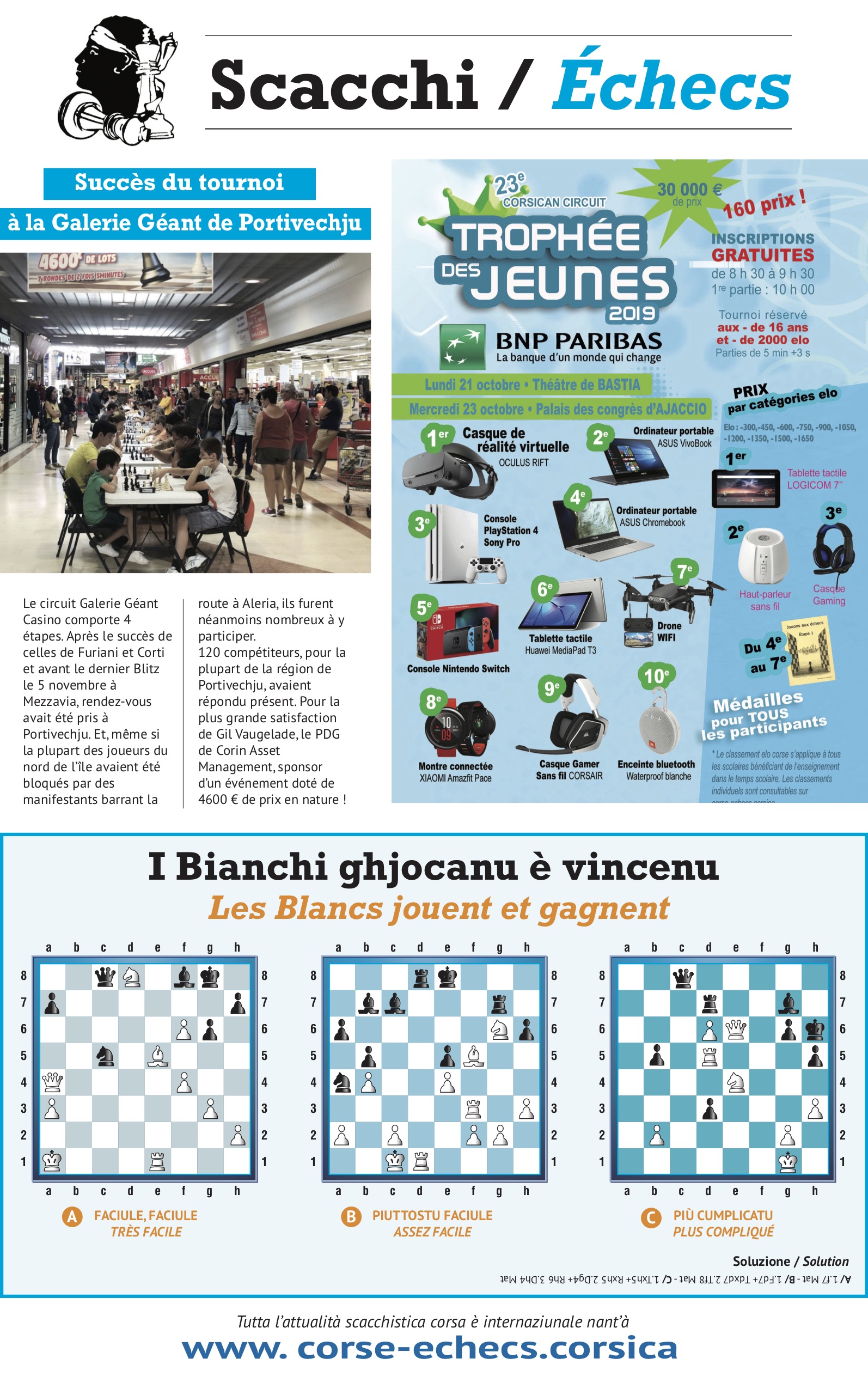 Settimana di u 11 d'ottobre 2019