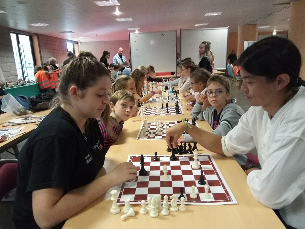 L'Echecs club Ajaccien présent aux côtés des bénévoles de la Marie Do