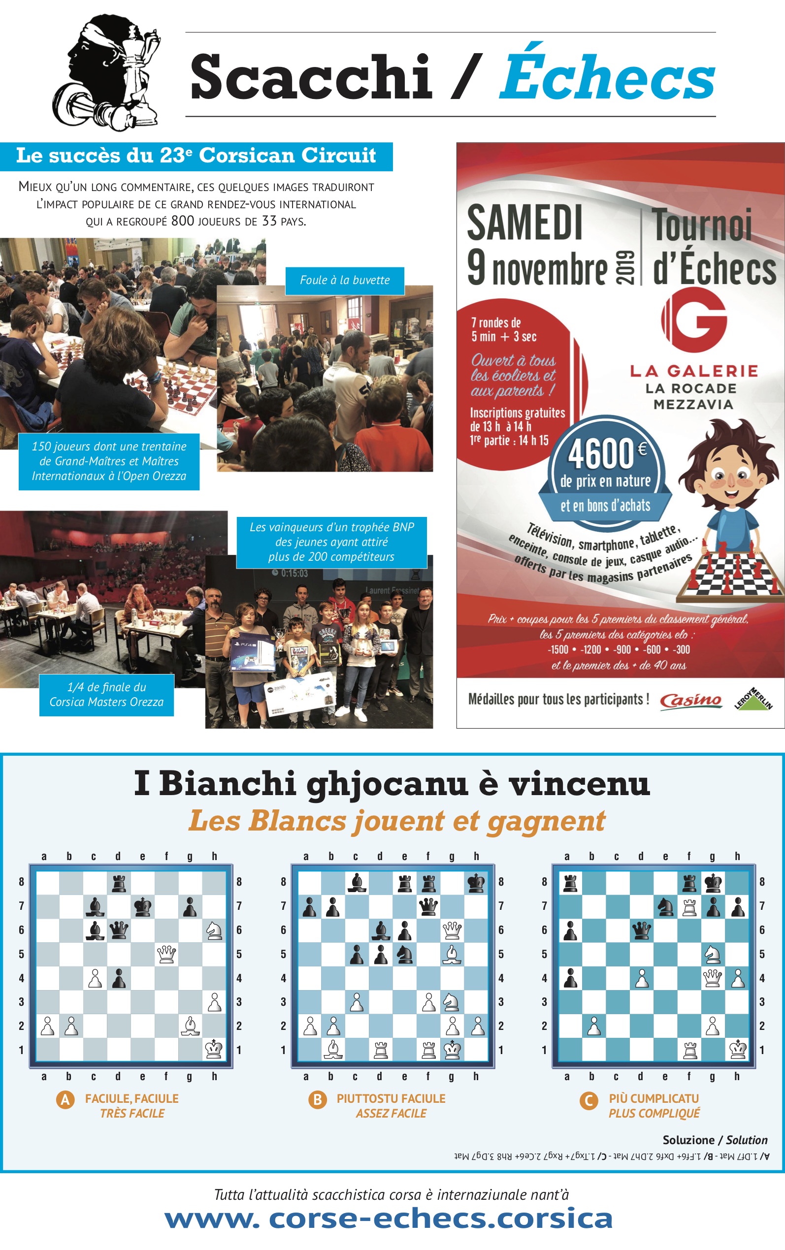 Settimana di u 25 d'ottobre 2019