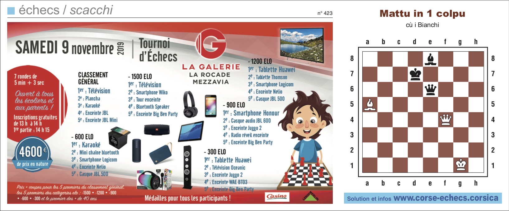 Corse-Matin du 3 novembre 2019