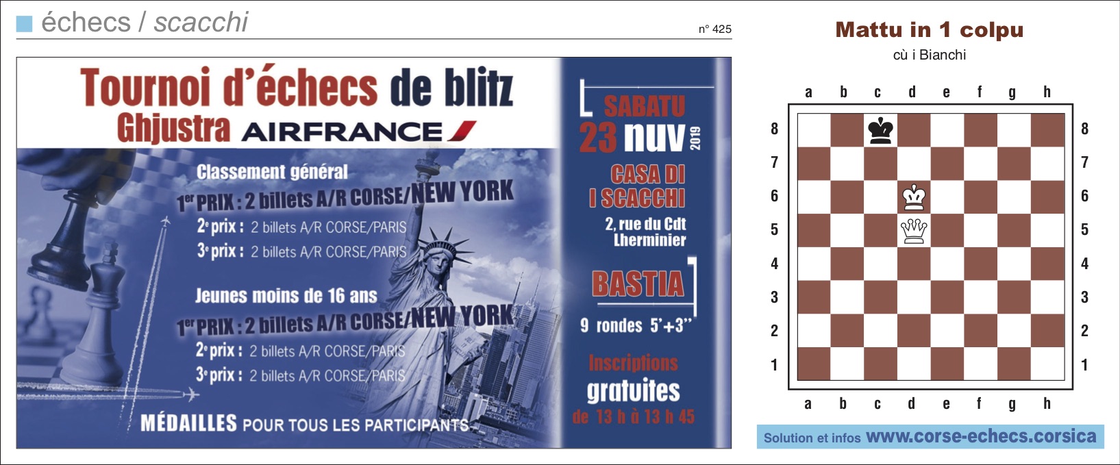 Corse-Matin du 17 novembre 2019