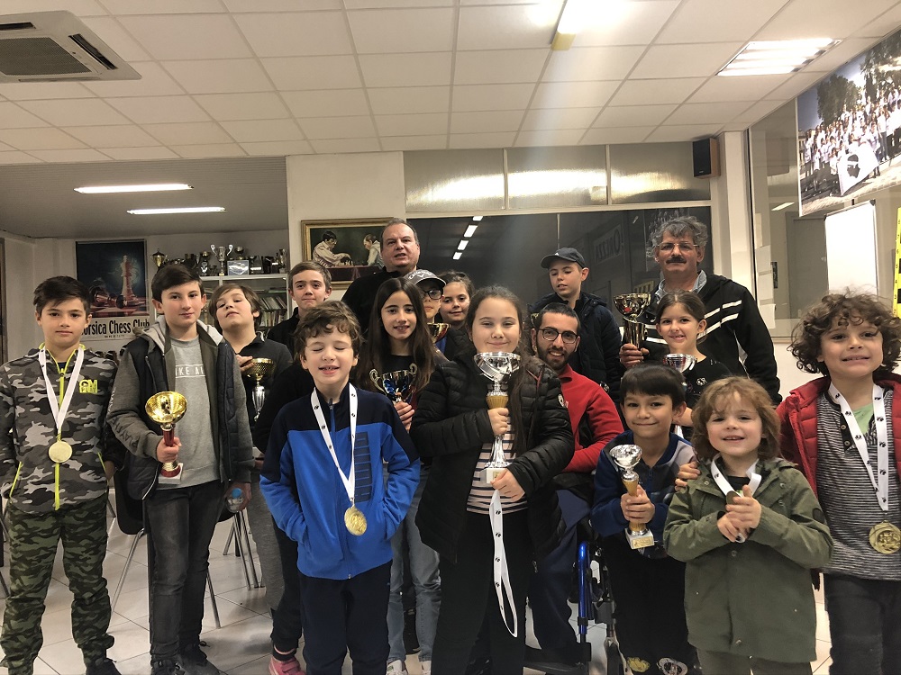 Medhi Messaoud remporte la 12e édition de l'Open di Natale du Corsica Chess Club