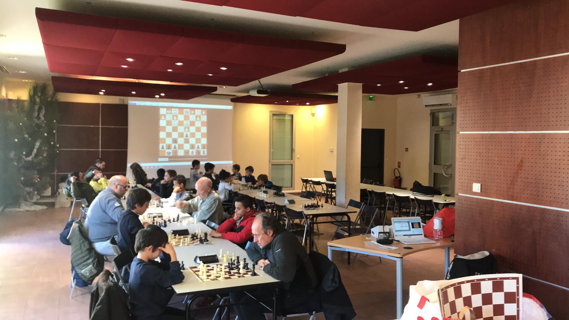 24 participants au stage de fin d'année du Balagna Chess Club