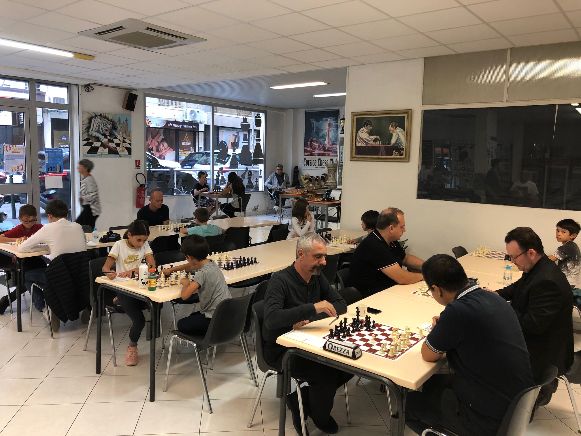 Les appariements des tournois fermés du Corsica Chess Club sont en ligne