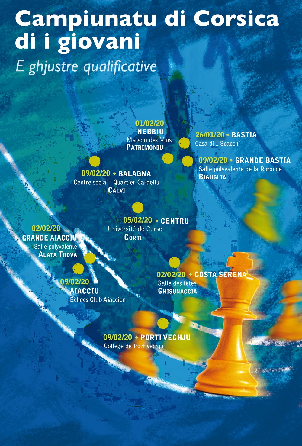 Ghjustre qualificative - Campiunatu di Corsica di i giovani 2020