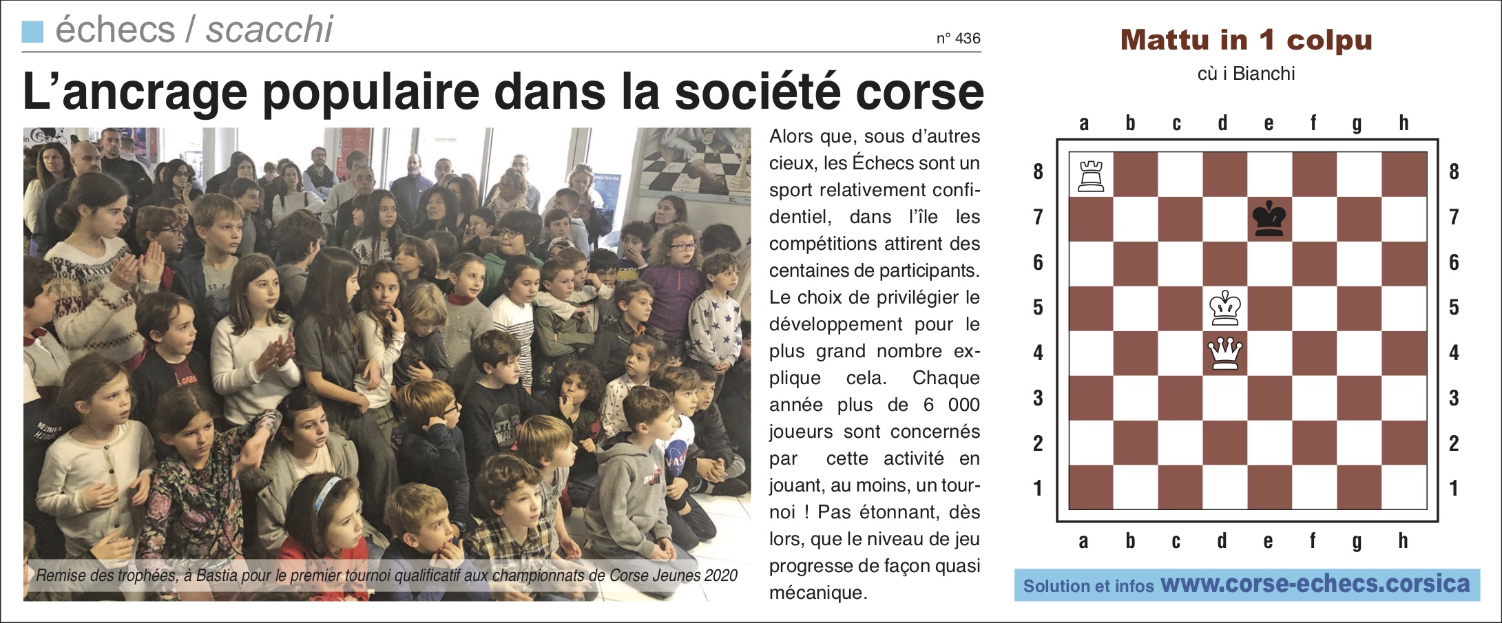 Corse-Matin du 2 février 2020