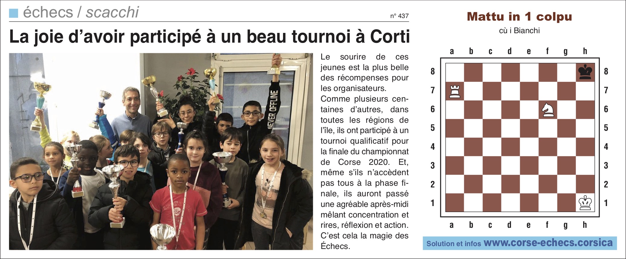 Corse-Matin du 9 février 2020