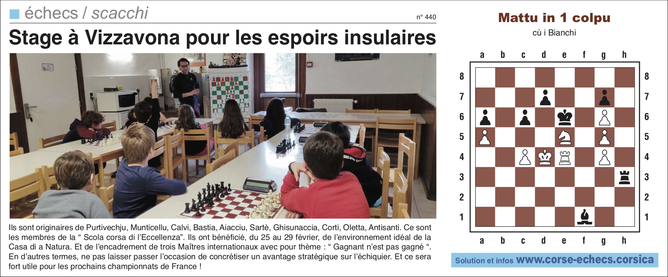 Corse-Matin du 1er mars 2020