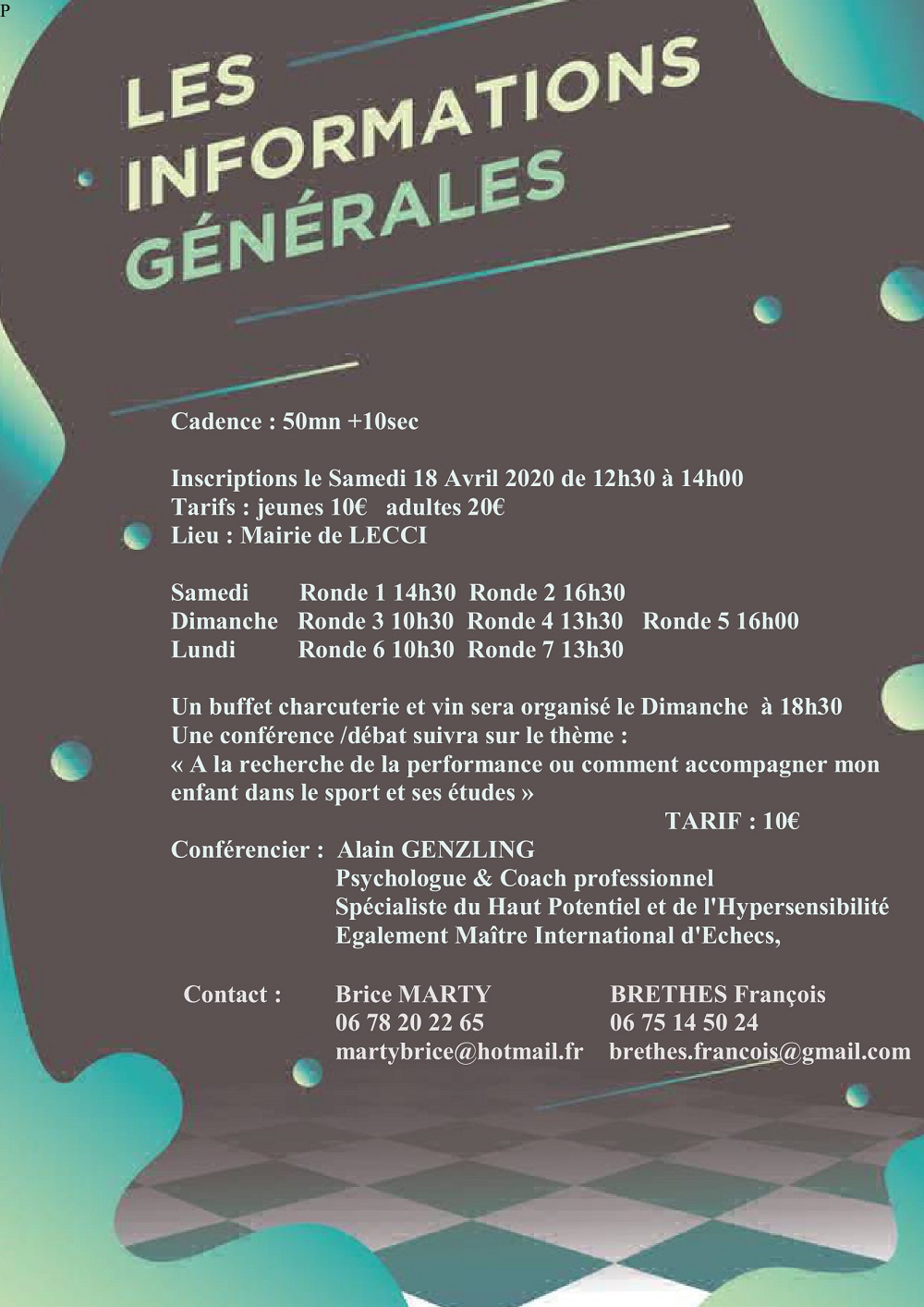 Open International de Lecci 2020 - 2e Open des Vins Open International de Lecci 2020 - 2e Open des Vins