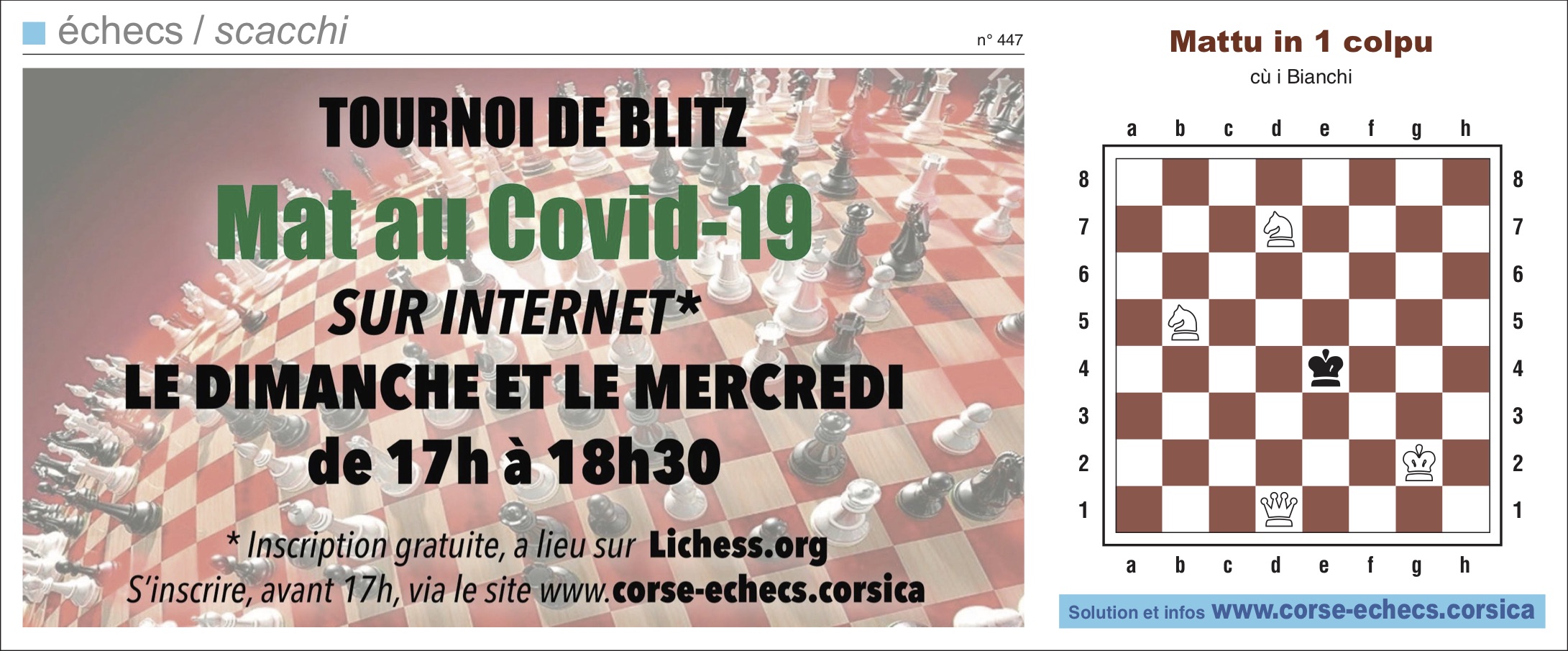 Corse-Matin du 19 avril 2020