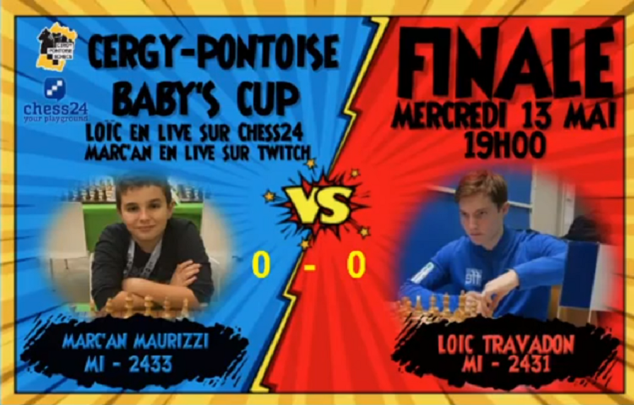 Marc'Andria joue la finale du Cergy Pontoise Baby's Cup !