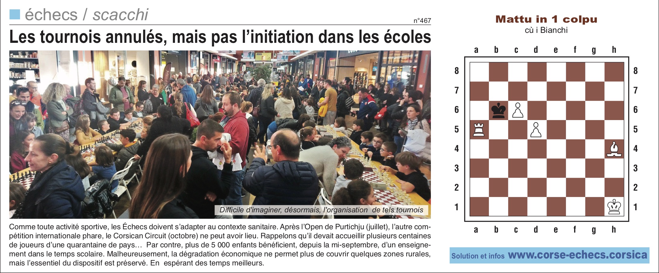 Corse-Matin du 4 octobre 2020