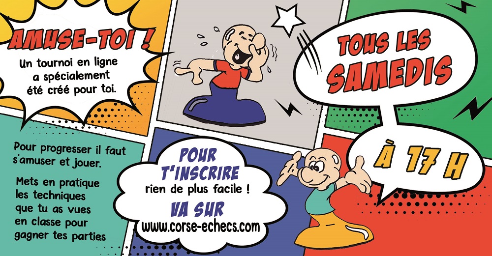 25e tournoi scolaire sur internet de la Ligue Corse des Echecs